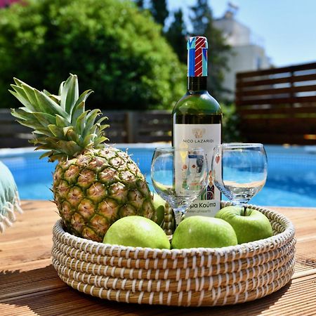Dionysus Seaside Villa เอียลิซอส ภายนอก รูปภาพ