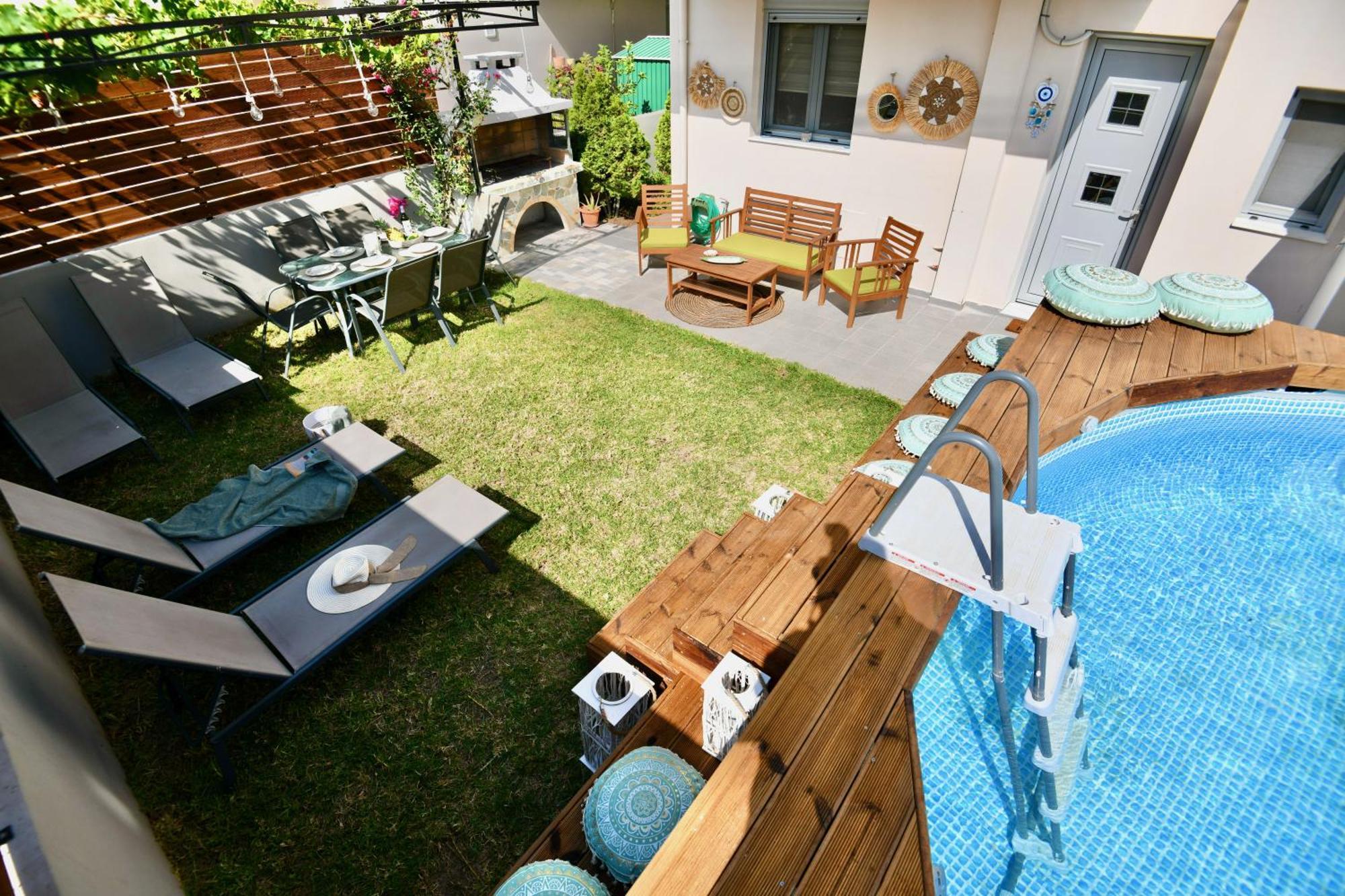 Dionysus Seaside Villa เอียลิซอส ภายนอก รูปภาพ