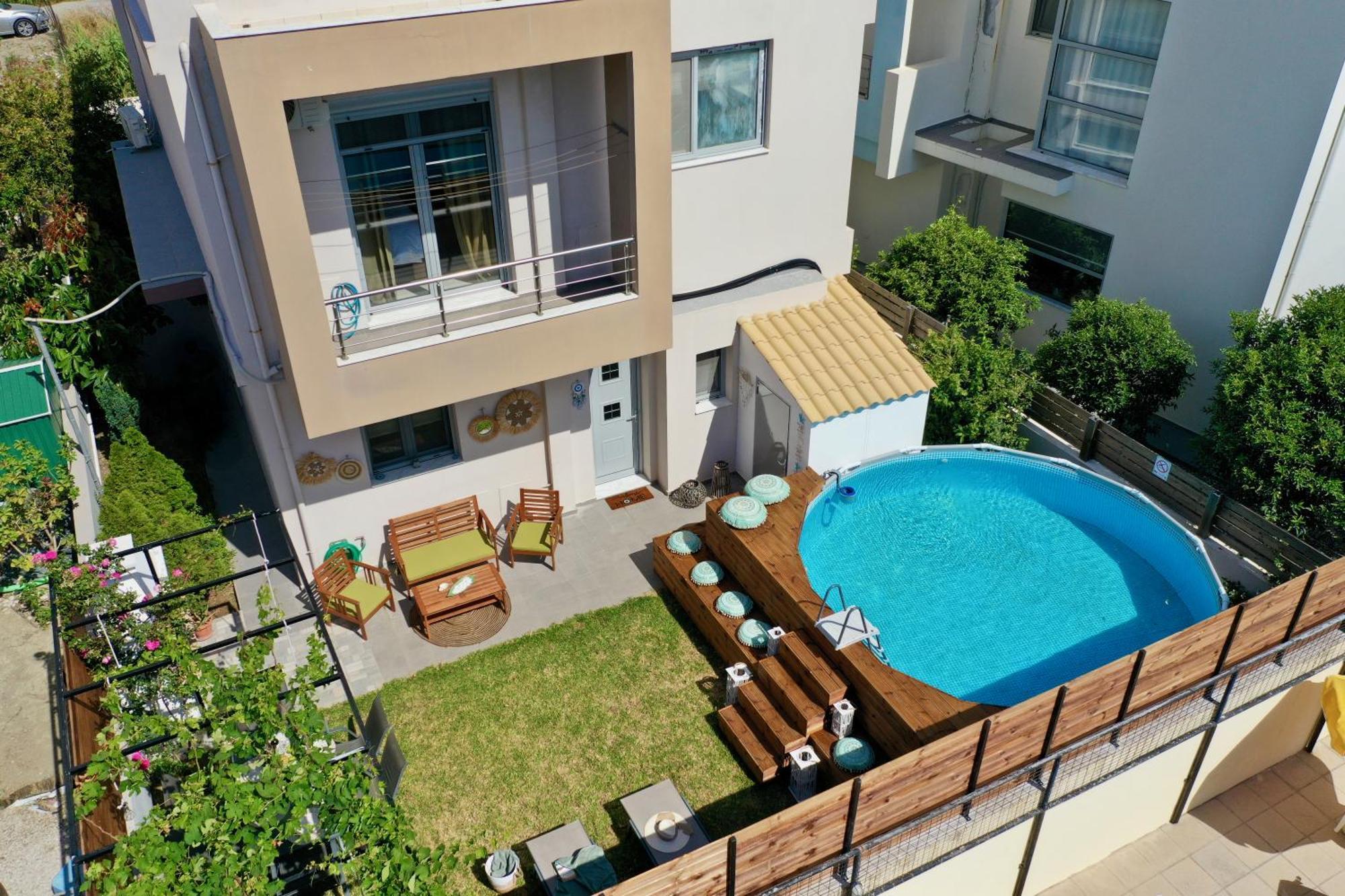 Dionysus Seaside Villa เอียลิซอส ภายนอก รูปภาพ