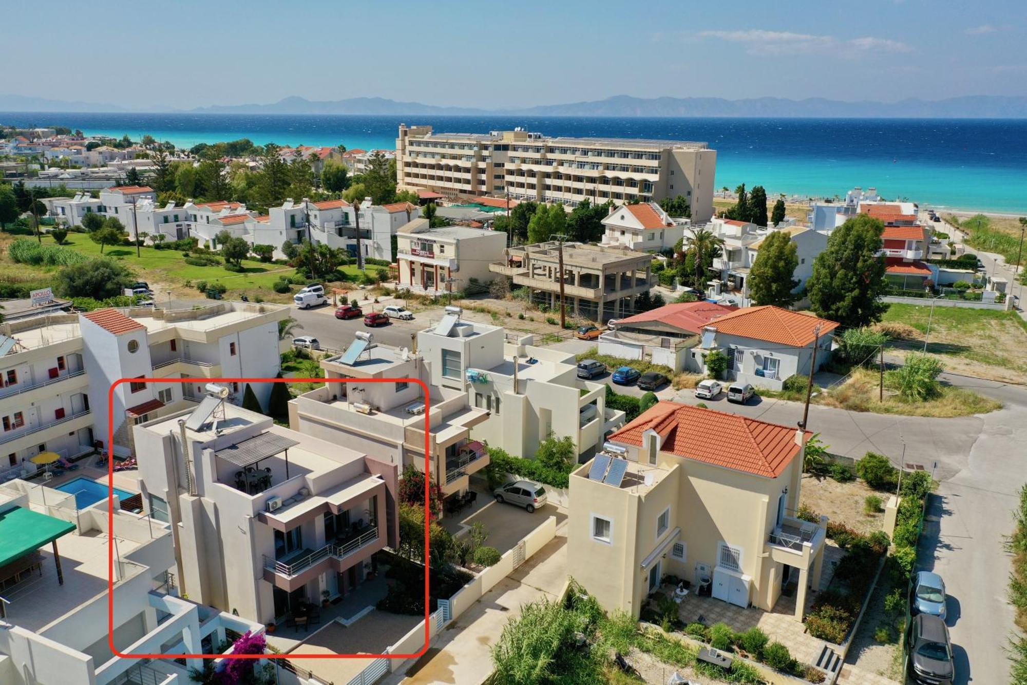 Dionysus Seaside Villa เอียลิซอส ภายนอก รูปภาพ